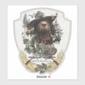 German Wirehaire Pointer Sticker (Vel)