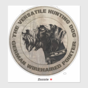 German Wirehaire Pointer Sticker