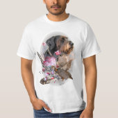 German Wirehaire Pointer T-shirt (Voorkant)