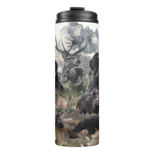 German Wirehaire Pointer Thermosbeker (Voorkant)