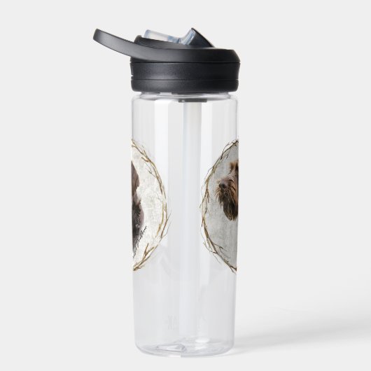 German Wirehaire Pointer Waterfles (Rechts)