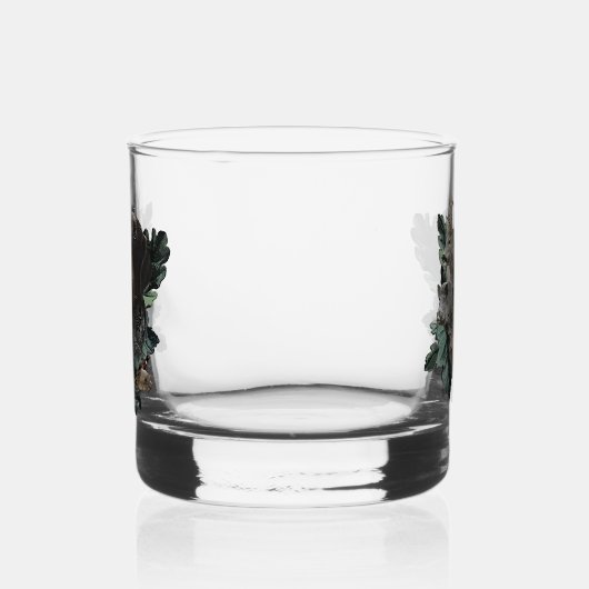 German Wirehaire Pointer Whisky Glas (Links)