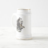 German Wirehaired Pointer Bierpul (Voorkant links)