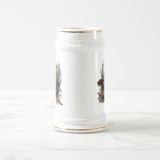 German Wirehaired Pointer  Bierpul (Center)