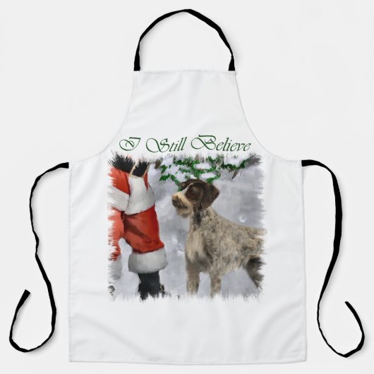 German Wirehaired Pointer Christmas Schort (Voorkant)