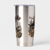 German Wirehaired Pointer Geïsoleerde Drinkbeker (Rechts)