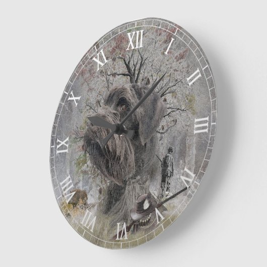 German Wirehaired Pointer Grote Klok (Hoek)