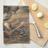 German Wirehaired Pointer Theedoek (Quarter Fold)