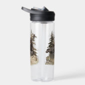 German Wirehaired Pointer Waterfles (Rechts)