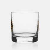 German Wirehaired Pointer Whisky Glas (Links)