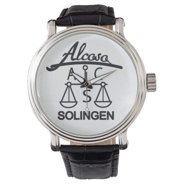 German ww2 Alcoso Solingen Horloge (Voorkant)