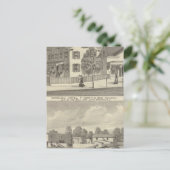 Germania Hotel, Long Branch en Hughes Brothers Briefkaart (Staand voorkant)