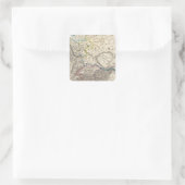 Germania, Raetia, Noricum Vierkante Sticker (Tas)