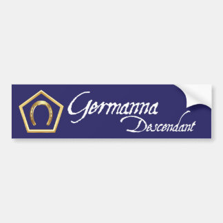 Germanna Descendant Bumpersticker