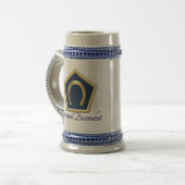 Germanna Descendant Stein Bierpul (Voorkant links)