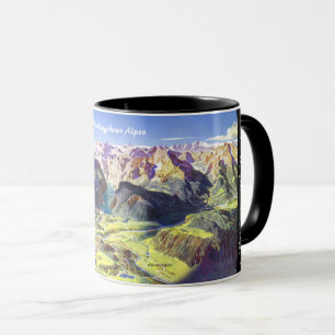 " Germany : 2021 - Alps Berchtesgaden Panorama Mug