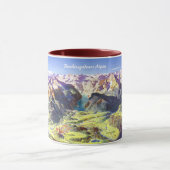 " Germany : 2021 - Alps Berchtesgaden Panorama Mug (Centre)
