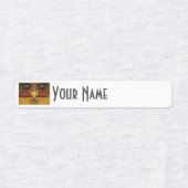 Germany Art Deco Flag | Custom Iron-On Name Label (Design 2)