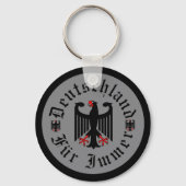 Germany/Deutschland Forever/federal black eagle Sleutelhanger (Achterkant)