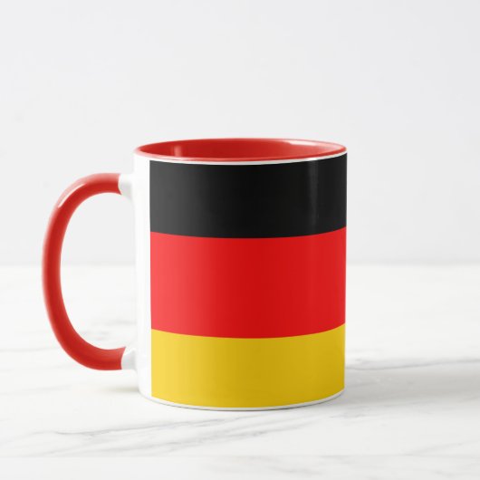 Germany Flag Coffee Mug – German Decor Mok (Links)