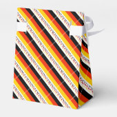 Germany Flag Personalized Tent  Bedankdoosjes (Achterkant)