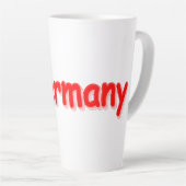 "#Germany" Joli design. Acheter maintenant Mug (Angle droit)