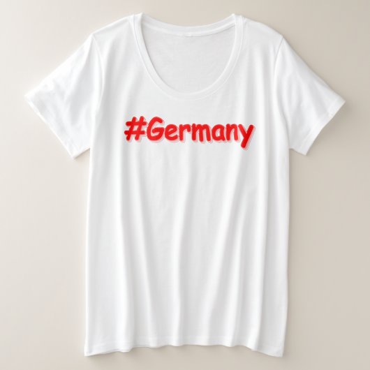 "#Germany" Joli design. Commandez dès maintenant (Design devant)