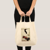 Germany - Skier Jumping Tote Bag (Voorkant (product))