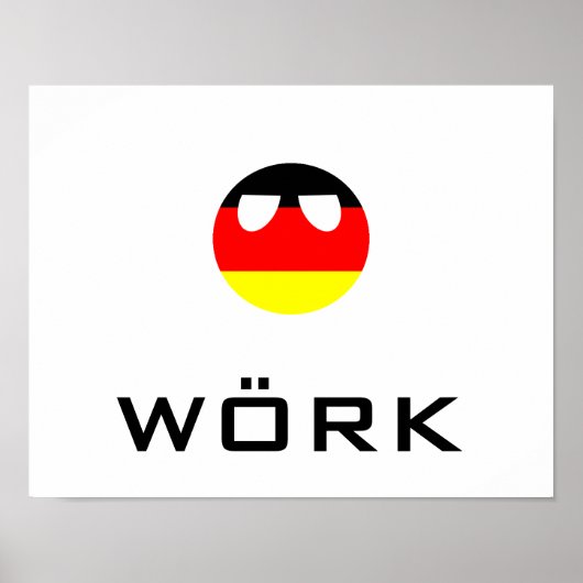 Germanyball Work Poster (Voorkant)