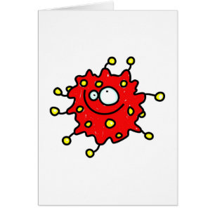 Germe de dessin rouge