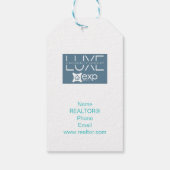 Germen zijn eng. | Pop op de markt Cadeaulabel (Achterkant)