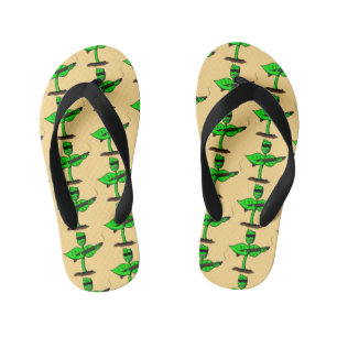 Germinator cyborg plant grappige cartoon kinder teenslippers