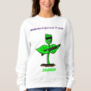 Germinator cyborg plant grappige cartoon trui
