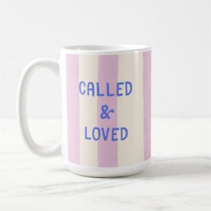 Geroepen & Geliefd Modern Christelijk Geloof Quote Koffiemok