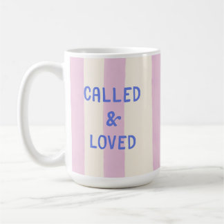Geroepen & Geliefd Modern Christelijk Geloof Quote Koffiemok
