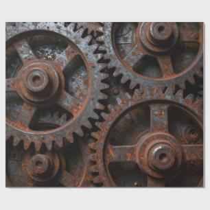 Geroest mechanisme uit de industrie cadeaupapier