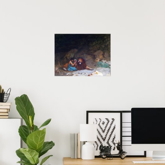 Gérôme - Androcles Poster (Thuiskantoor)