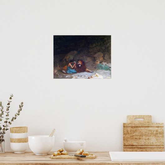 Gérôme - Androcles Poster (Keuken)