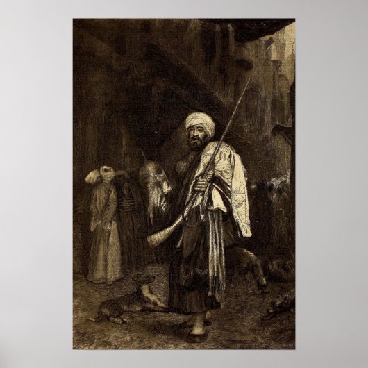 Gérôme - Verkoper Poster (Voorkant)