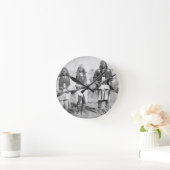 Geronimo en drie van zijn Apache-strijders, 1886 ( Ronde Klok (Huis)