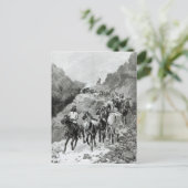 Geronimo en zijn band briefkaart (Staand voorkant)