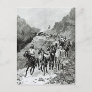 Geronimo en zijn band briefkaart