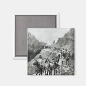 Geronimo en zijn band magneet (Voorkant / Achterkant)