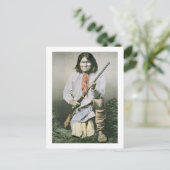 Geronimo (foto van kleur) briefkaart (Staand voorkant)