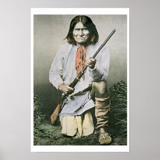 Geronimo (foto van kleur) poster (Voorkant)