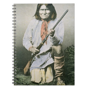 Geronimo (gekleurde foto) notitieboek