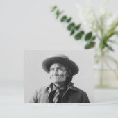 Geronimo - Guiyatle 1898 Briefkaart (Staand voorkant)