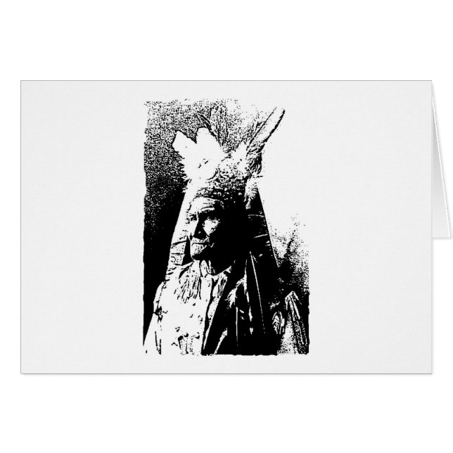 Geronimo noir et blanc (Devant horizontal)