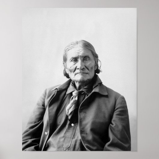 Geronimo Portrait - 1898 Poster (Voorkant)