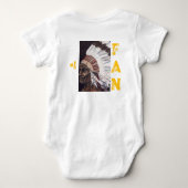 Geronimo Ruidoso Warriors #1 Fan Romper (Achterkant)